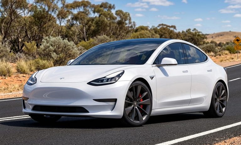 australian tesla car grok