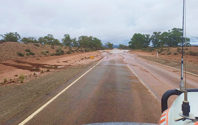 South Australia road closures highway