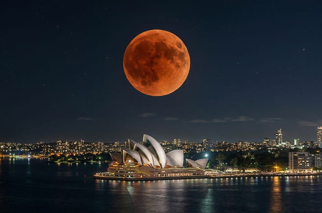 blood moon australia