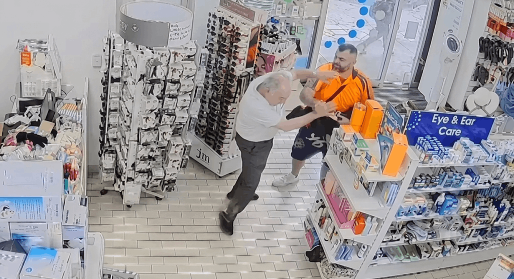 65-year-old pharmacist coward punch Australia