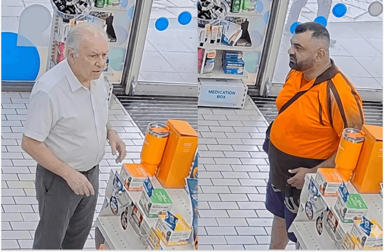 65-year-old pharmacist coward