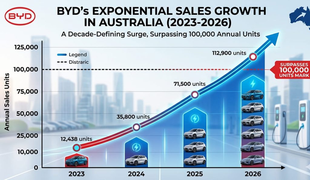 Byds car more than 100000 sales milestone