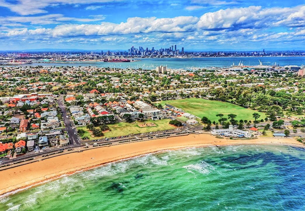 Williamstown Beach Melbourne Victoria Australia